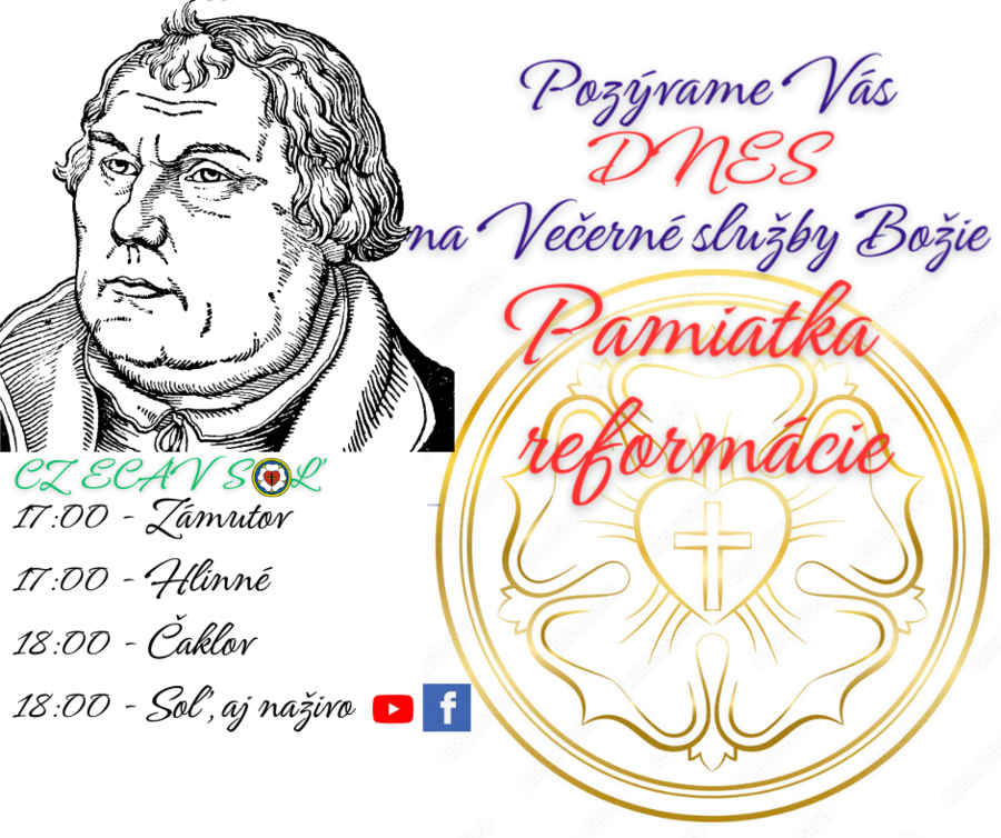 PAMIATKA REFORMÁCIE │31.10.2023