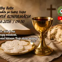 SLUŽBY BOŽIE ǀ ZLATÁ KONFIRMÁCIA ǀ 28.6.2026