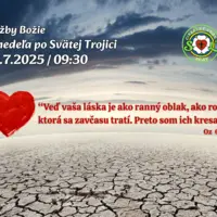 SLUŽBY BOŽIE│4. NEDEĽA PO SVÄTEJ TROJICI│13.7.2025