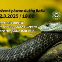 Pôstne večerné služby Božie I. / 12.3.2025