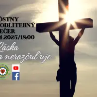 Pôstny modlitebný večer - 9.4.2025