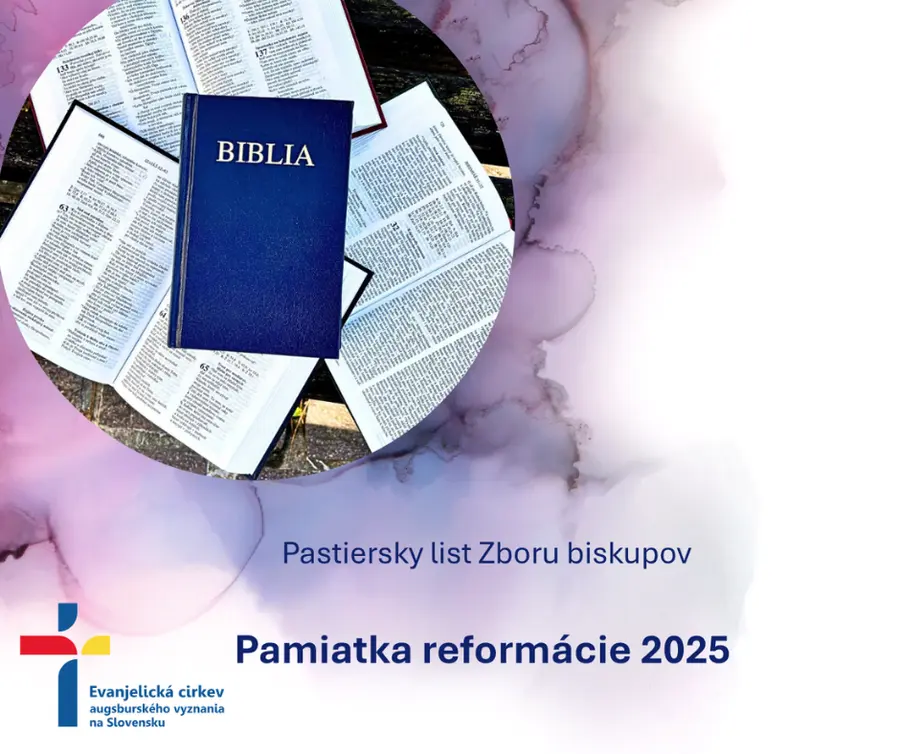 Pamiatka reformácie 2025- Pastiersky list Zboru biskupov ECAV