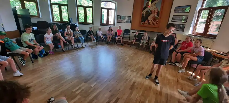 1. deň detského tábora 