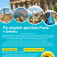 Po stopách apoštola Pavla v Grécku - ponuka zájazdu