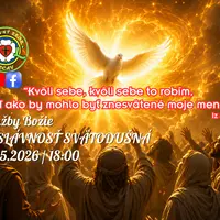 SLUŽBY BOŽIE ǀ 2. SLÁVNOSŤ SVÄTODUŠNÁ ǀ 25.5.2026