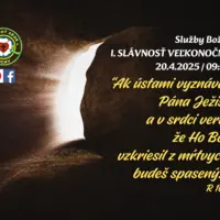 SLUŽBY BOŽIE│I. SLÁVNOSŤ VEĽKONOČNÁ│20.4.2025