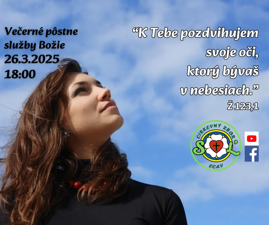 Pôstne večerné služby Božie III. / 26.3.2025