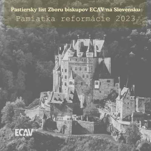 Pastiersky list Zboru biskupov ECAV na Slovensku – Pamiatka reformácie 2023