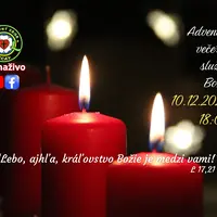 ADVENTNÉ VEČERNÉ SLUŽBY BOŽIE II. - 10.12.2025