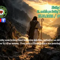 POZÝVAME VÁS NA SLUŽBY BOŽIE ǀ 21. NEDEĽA PO SVÄTEJ TROJICI ǀ 25.10.2026