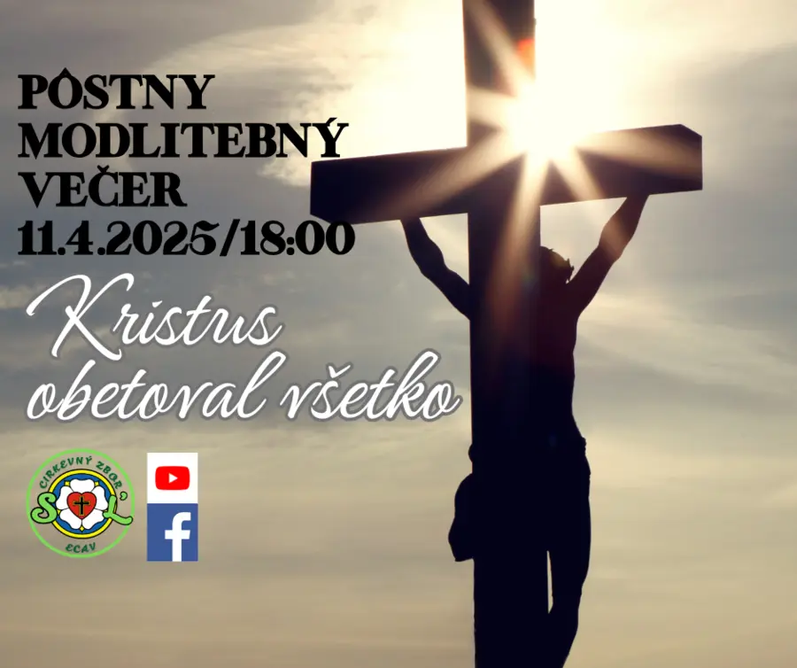 Pôstny modlitebný večer - 11.4.2025