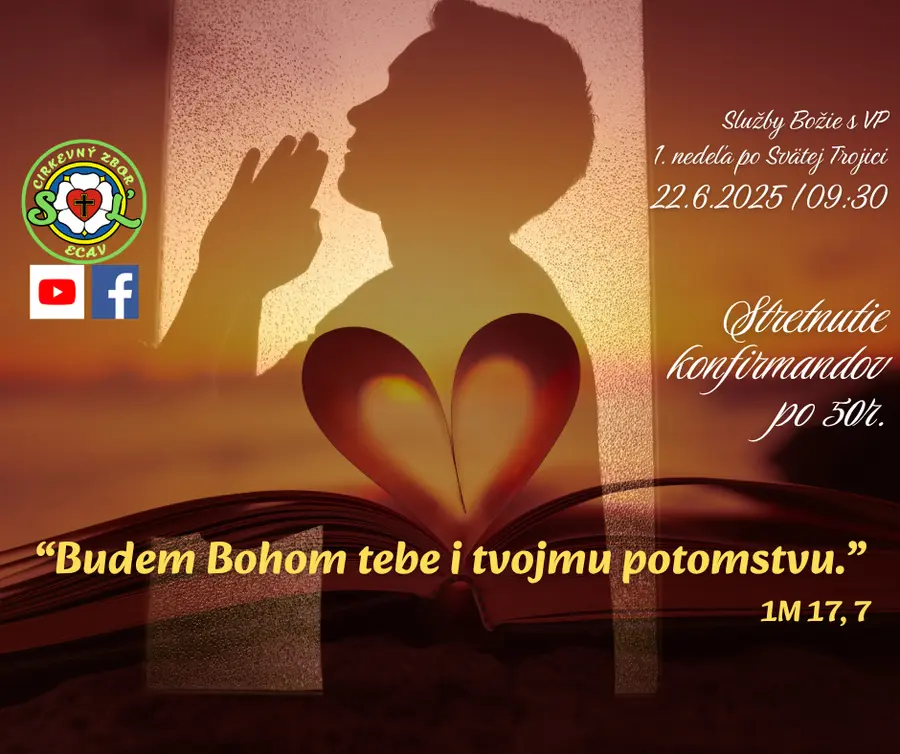 Služby Božie s VP│ZLATÁ KONFIRMÁCIA│22.6.2025